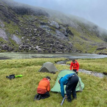 A Mountain Leader camp in Kerry